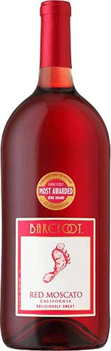 Barefoot Cellars Red Moscato Red Wine