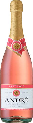 Andre Brut Rose Champagne Sparkling Wine