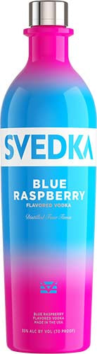 Svedka Blue Raspberry Flavored Vodka