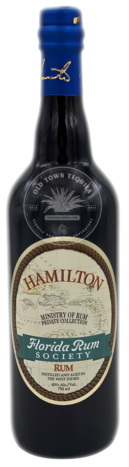 Ministry of Rum Private Collection Hamilton 'Florida Rum Society' Rum