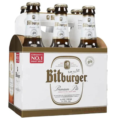 Bitburger Pilsner 6Pk