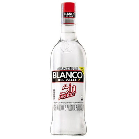 Blanco del Valle Sin Azucar Aguardiente