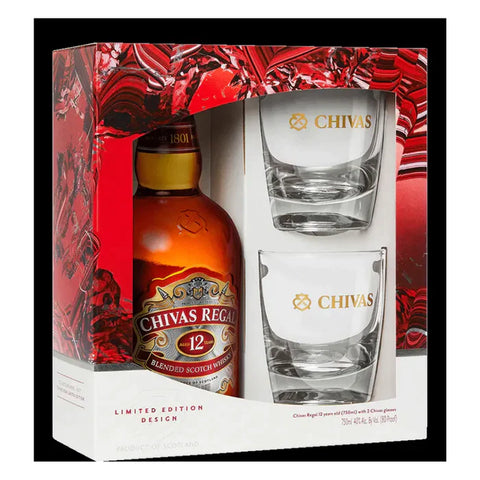 Chivas Regal 750Ml Gift Set