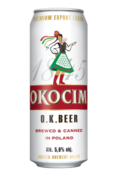 Okocim Full Pale O.K. Beer