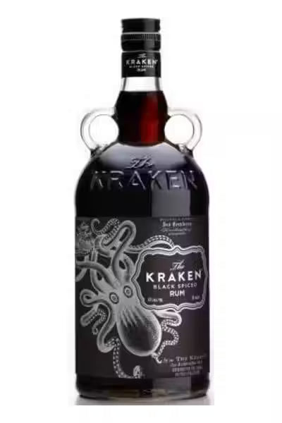 The Kraken Black Spiced Rum 70 Proof