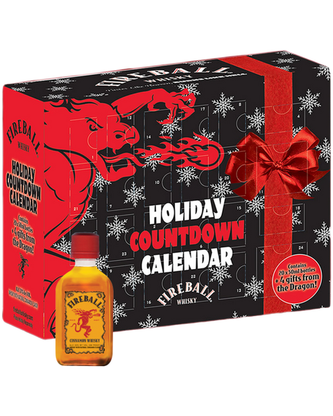 Fireball Countdown Calendar Cinnamon Whisky