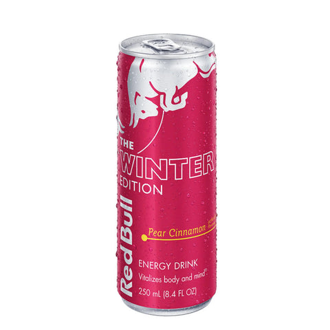 Red Bull Winter Edition Pear Cinnamon Can