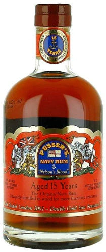 Pusser's British Navy Nelson's Blood 15 Year Old Rum