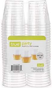 Cmh True Party 1Oz Plastic Shot Glass